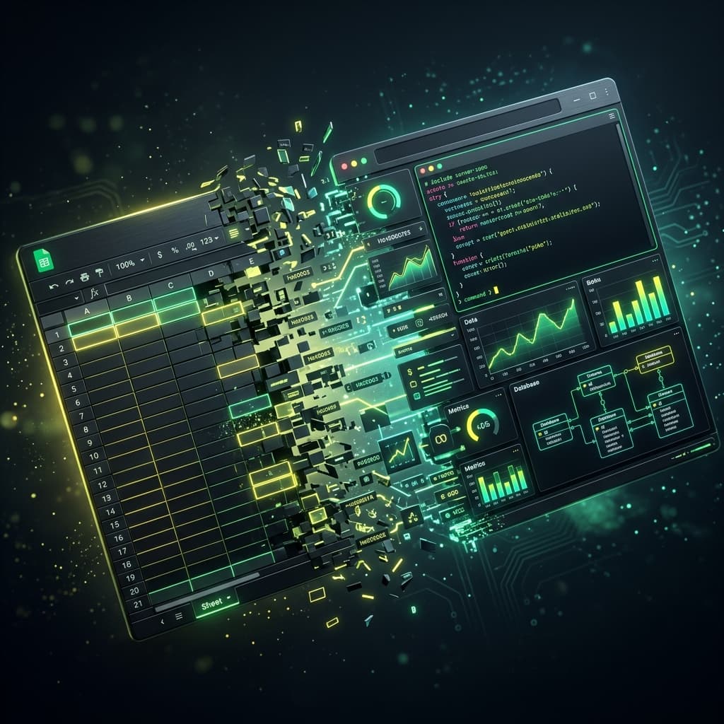 Cover image for: Replace Your Spreadsheet with a Custom Tool (And When to Do It)