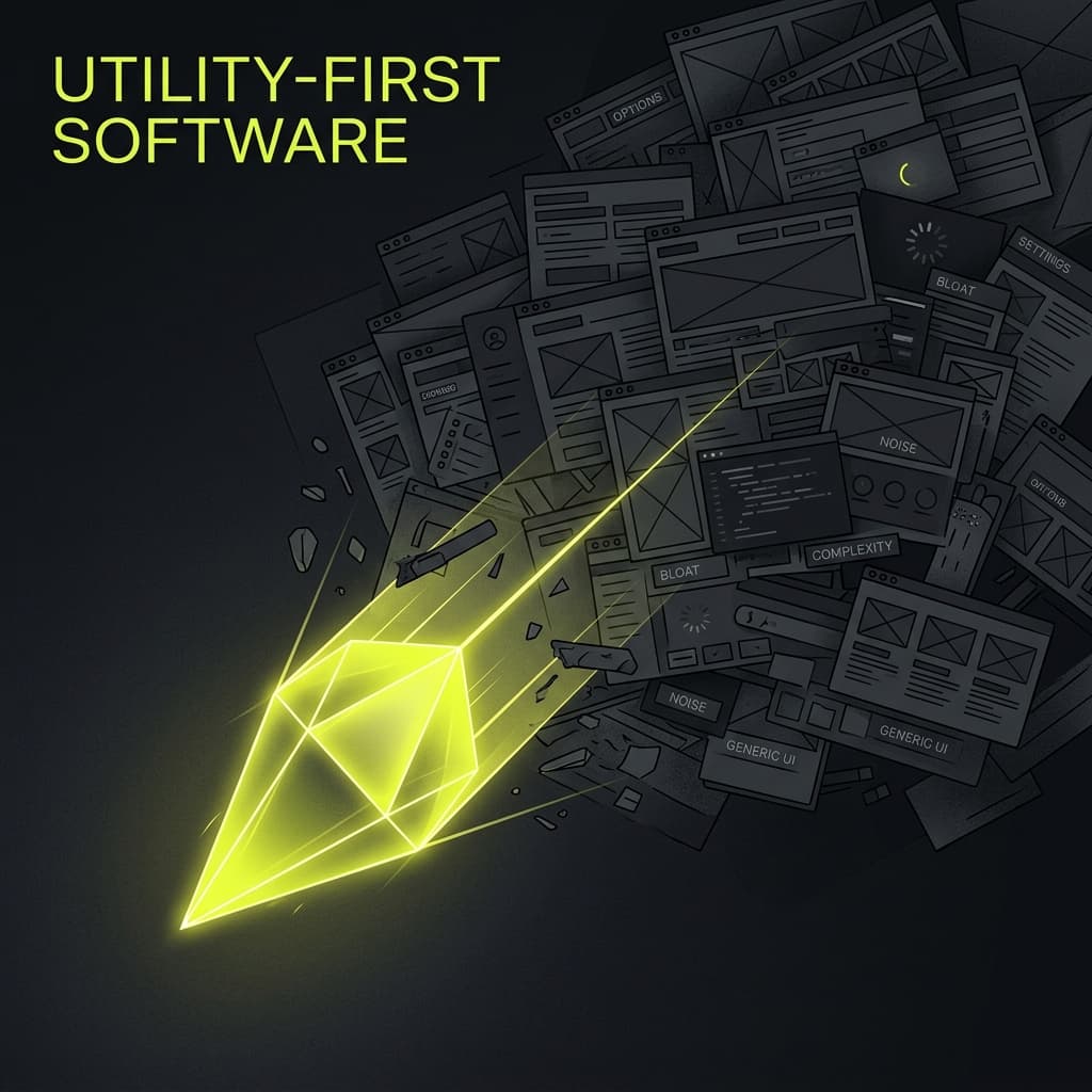 What is utility-first software? (And why most tools ignore it)